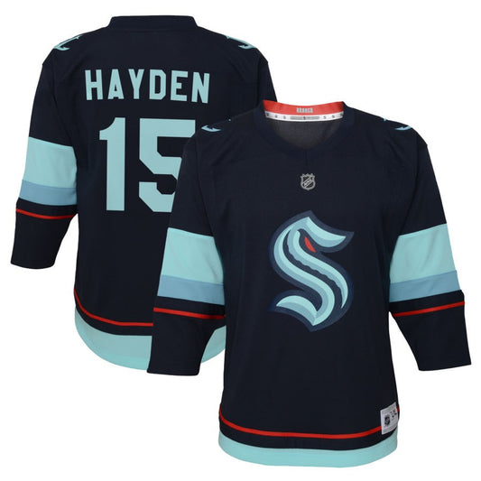 John Hayden Seattle Kraken Toddler Home Replica Jersey - Navy