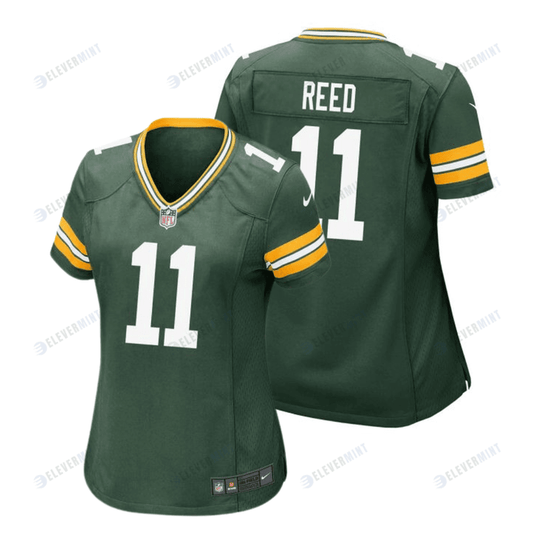 Jayden Reed 11 Green Bay Packers Women Home Game Jersey - Green