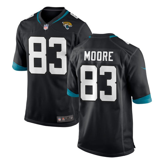 Jaylon Moore Jacksonville Jaguars Nike Youth Team Color Game Jersey - Black