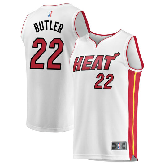 Jimmy Butler Miami Heat Fanatics Branded Youth Fast Break Replica Jersey White - Association Edition