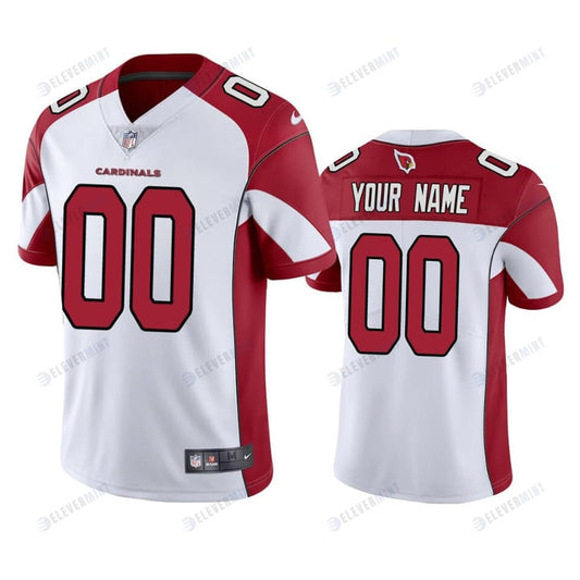 Arizona Cardinals Custom 00 White Vapor Limited Jersey