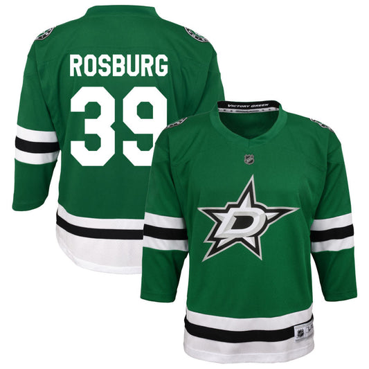 Jerad Rosburg Dallas Stars Youth Home Replica Jersey - Green