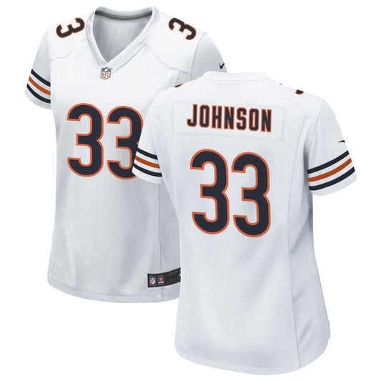 Jaylon Johnson Chicago Bears Nike Women's Game Jersey - White