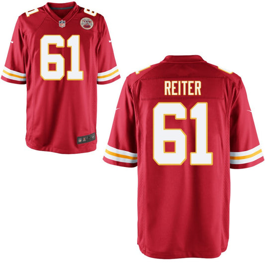 Austin Reiter Kansas City Chiefs Nike Youth Game Jersey - Red