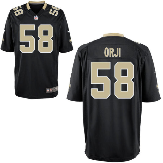 Anfernee Orji New Orleans Saints Nike Youth Game Jersey - Black