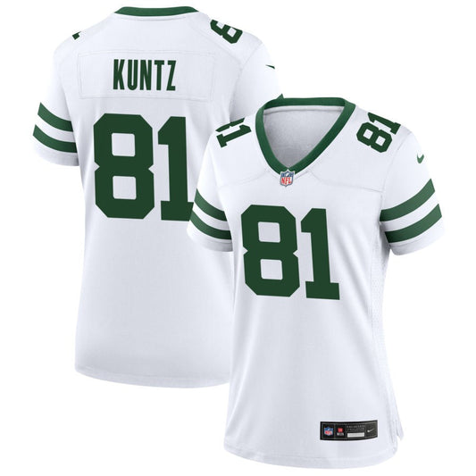 Zack Kuntz New York Jets Nike Women's Legacy Game Jersey - White