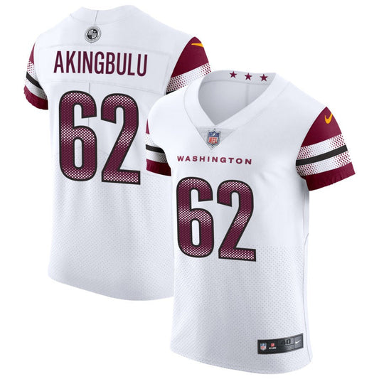 Alex Akingbulu Washington Commanders Nike Vapor Untouchable Elite Jersey - White