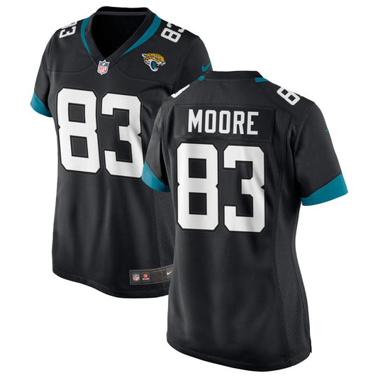 Jaylon Moore Jacksonville Jaguars Nike Women's Jersey - Black