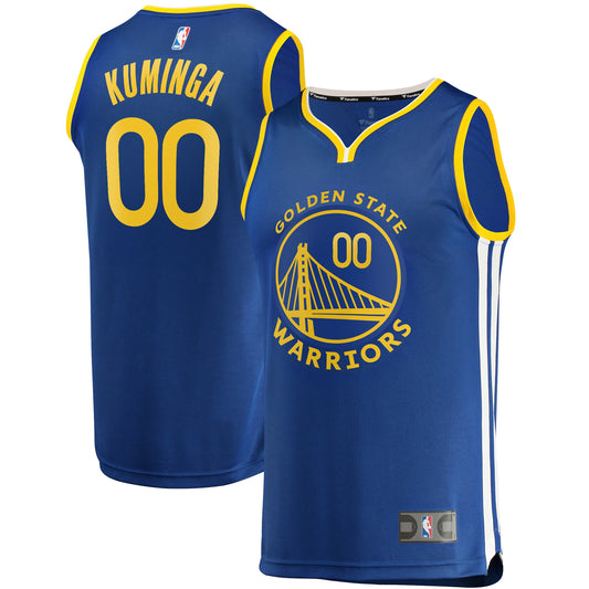 Jonathan Kuminga Golden State Warriors Fanatics Branded 2021/22 Fast Break Replica Jersey - Icon Edition - Royal