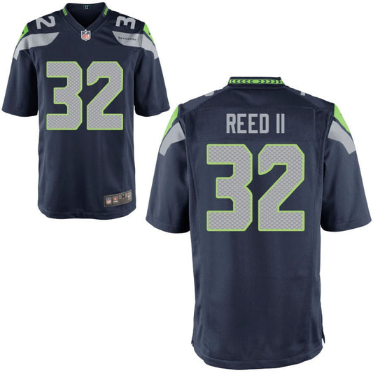 Jerrick Reed II Seattle Seahawks Nike Youth Game Jersey - College Navy