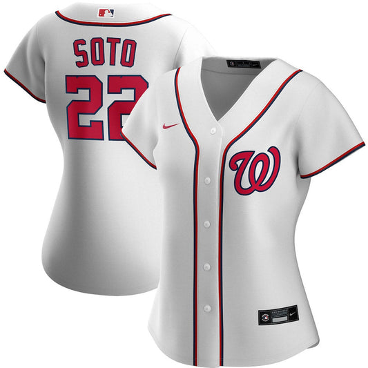 Women's Washington Nationals Juan Soto Replica Home Jersey - White