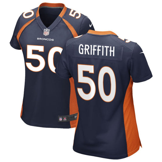 Jonas Griffith Denver Broncos Nike Women's Alternate Game Jersey - Navy