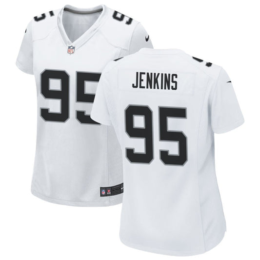 John Jenkins Las Vegas Raiders Nike Women's Game Jersey - White