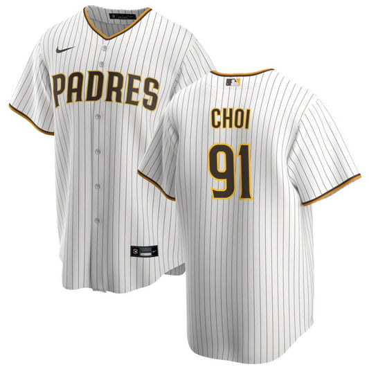 Ji Man Choi San Diego Padres Nike Youth Replica Jersey - White