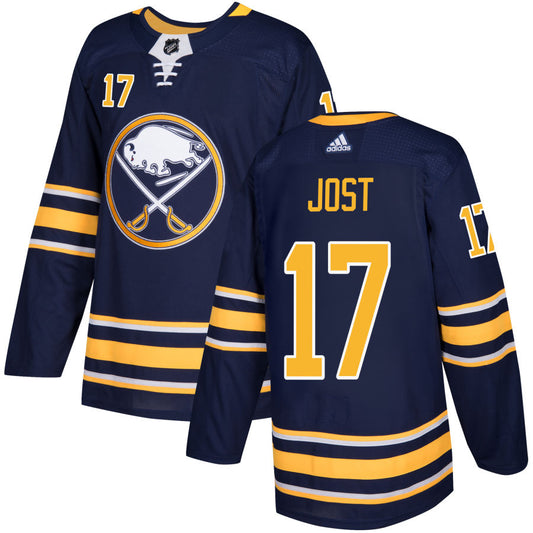 Tyson Jost Buffalo Sabres adidas Authentic Jersey - Navy