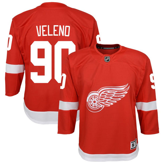 Joe Veleno Detroit Red Wings Youth Home Premier Jersey - Red