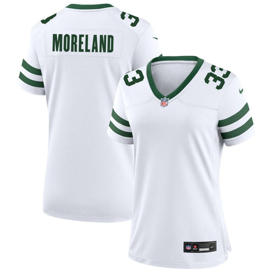 Jimmy Moreland New York Jets Nike Women's Legacy Game Jersey - White