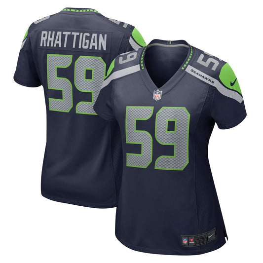 Jon Rhattigan Seattle Seahawks Nike Women's Game Jersey - College Navy