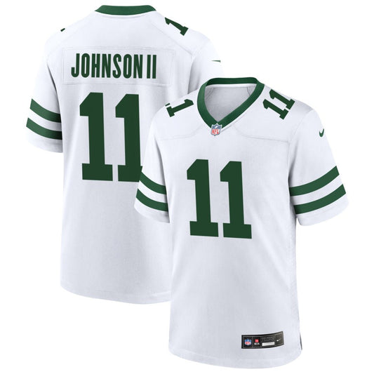 Jermaine Johnson II New York Jets Nike Legacy Game Jersey - White