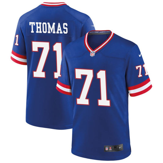 Jaylon Thomas New York Giants Nike Classic Game Jersey - Royal