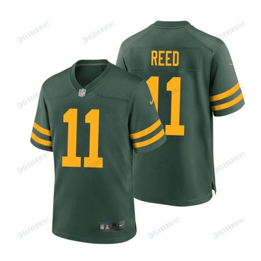 Jayden Reed 11 Green Bay Packers 50s Classic YOUTH Game Jersey - Green & Gold