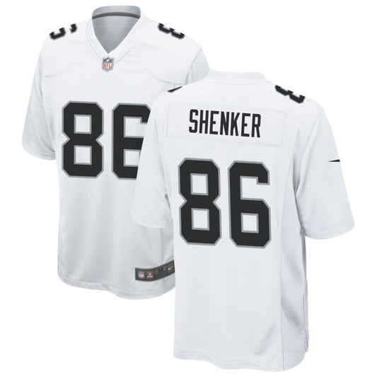 John Samuel Shenker Las Vegas Raiders Nike Game Jersey - White