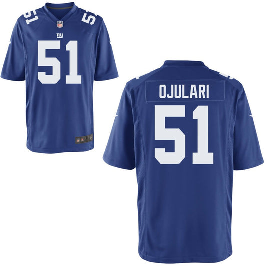 Azeez Ojulari New York Giants Nike Youth Game Jersey - Royal