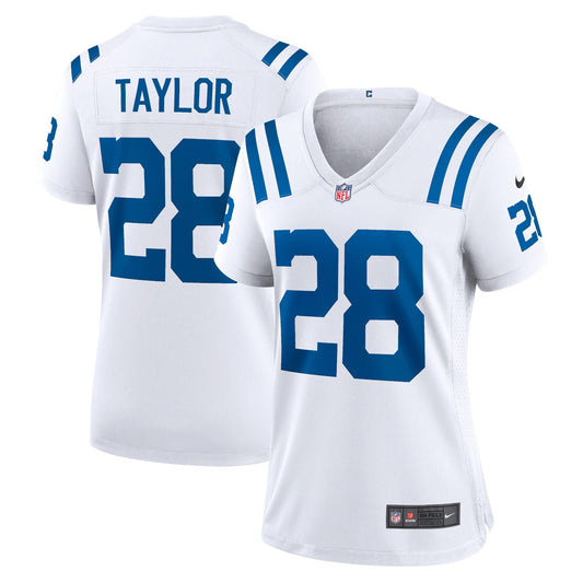 Jonathan Taylor Indianapolis Colts Nike Women's Game Jersey - White