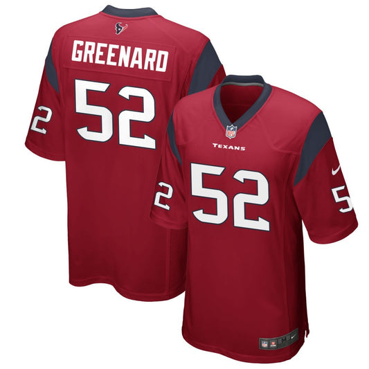 Jonathan Greenard Houston Texans Nike Alternate Game Jersey - Red