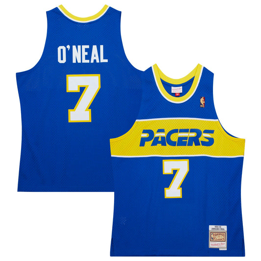 Jermaine O'Neal Indiana Pacers Mitchell & Ness Hardwood Classics Swingman Jersey - Royal