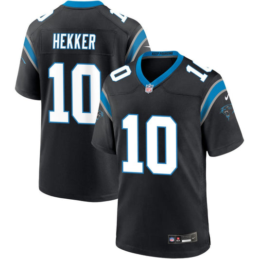 Johnny Hekker Carolina Panthers Nike Game Jersey - Black