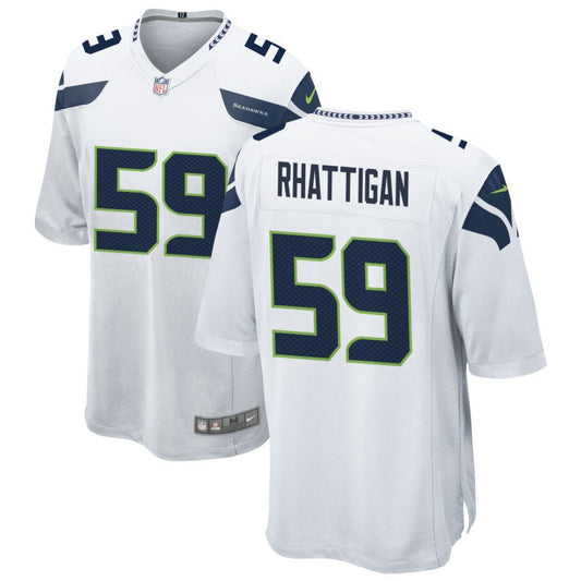 Jon Rhattigan Seattle Seahawks Nike Game Jersey - White