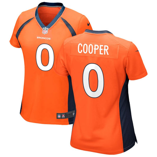 Jonathon Cooper Denver Broncos Nike Women's Game Jersey - Orange