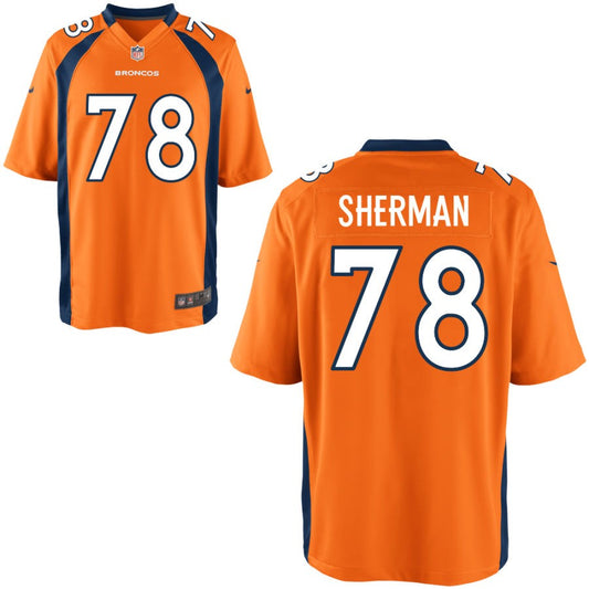 Will Sherman Denver Broncos Nike Youth Game Jersey - Orange