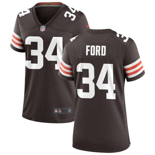 Jerome Ford Nike Cleveland Browns Women's Game Jersey - Brown