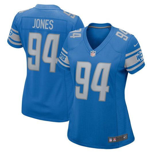 Benito Jones Detroit Lions Nike Women's Home Game Player Jersey - Blue