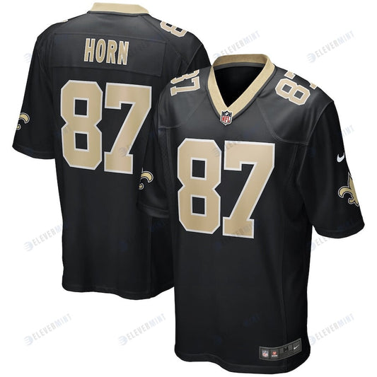 Joe Horn 87 New Orleans Saints Men Game Retired Jersey - Black