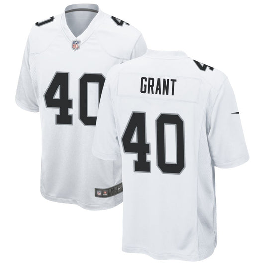 Jaydon Grant Las Vegas Raiders Nike Game Jersey - White