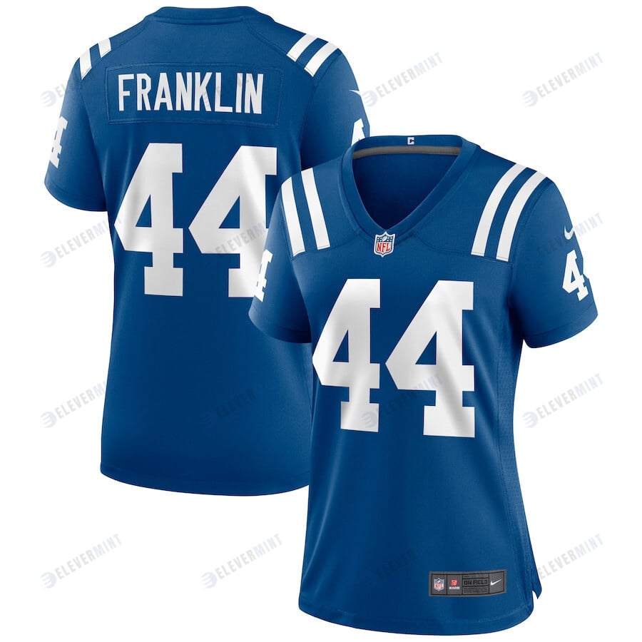 Zaire Franklin 44 Indianapolis Colts Women Game Jersey - Royal