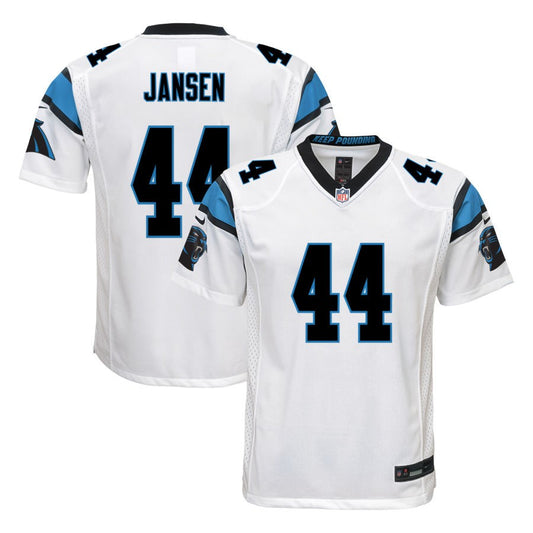 JJ Jansen  Carolina Panthers Nike Youth Game Jersey - White