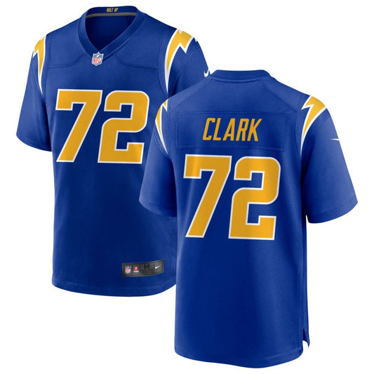 Jerrod Clark Los Angeles Chargers Nike Alternate Game Jersey - Royal