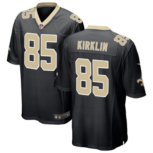 Jontre Kirklin New Orleans Saints Nike Game Jersey - Black