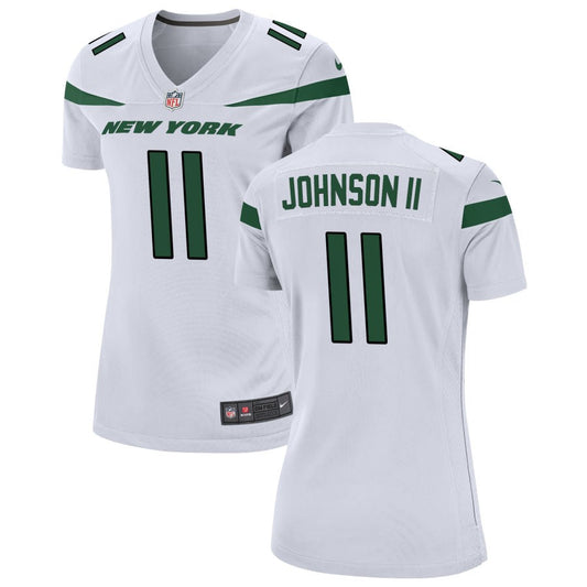 Jermaine Johnson II New York Jets Nike Women's Game Jersey - White