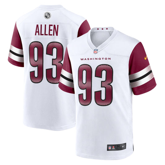 Jonathan Allen Washington Commanders Nike Game Jersey - White