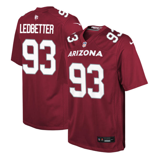 Jonathan Ledbetter  Arizona Cardinals Nike Youth Game Jersey - Cardinal