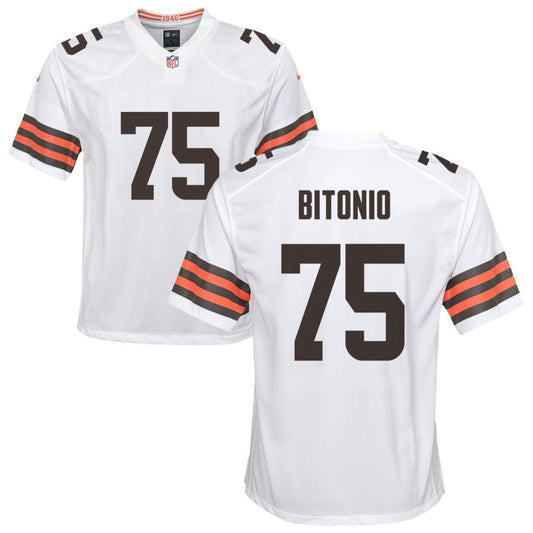 Joel Bitonio Nike Cleveland Browns Youth Game Jersey - White