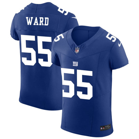 Jihad Ward New York Giants Nike Vapor F.U.S.E. Elite Jersey - Royal