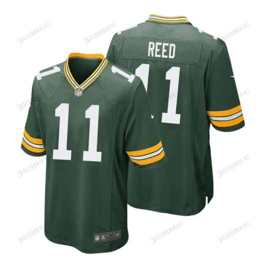 Jayden Reed 11 Green Bay Packers Men Home Game Jersey - Green