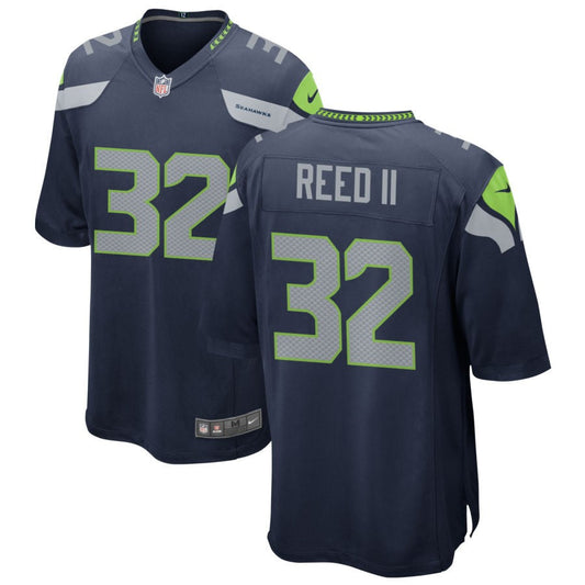 Jerrick Reed II Seattle Seahawks Nike Game Jersey - College Navy