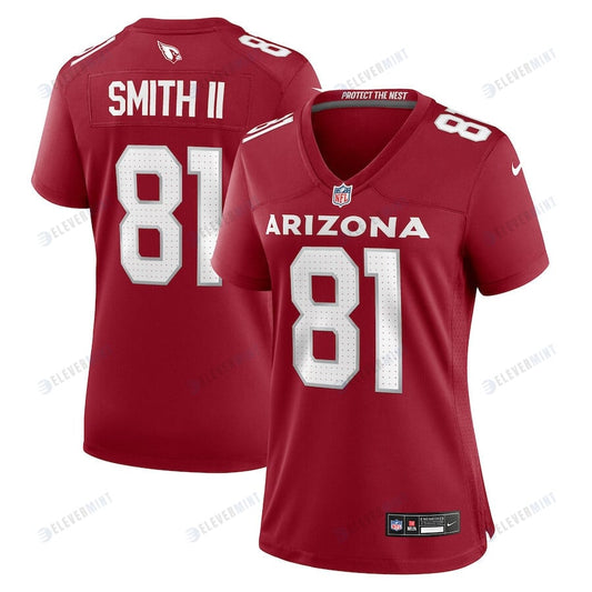 Jeff Smith II 81 Arizona Cardinals Women Game Jersey - Cardinal